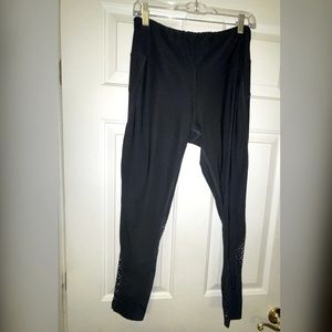 Marika Fishnet Back Leggings